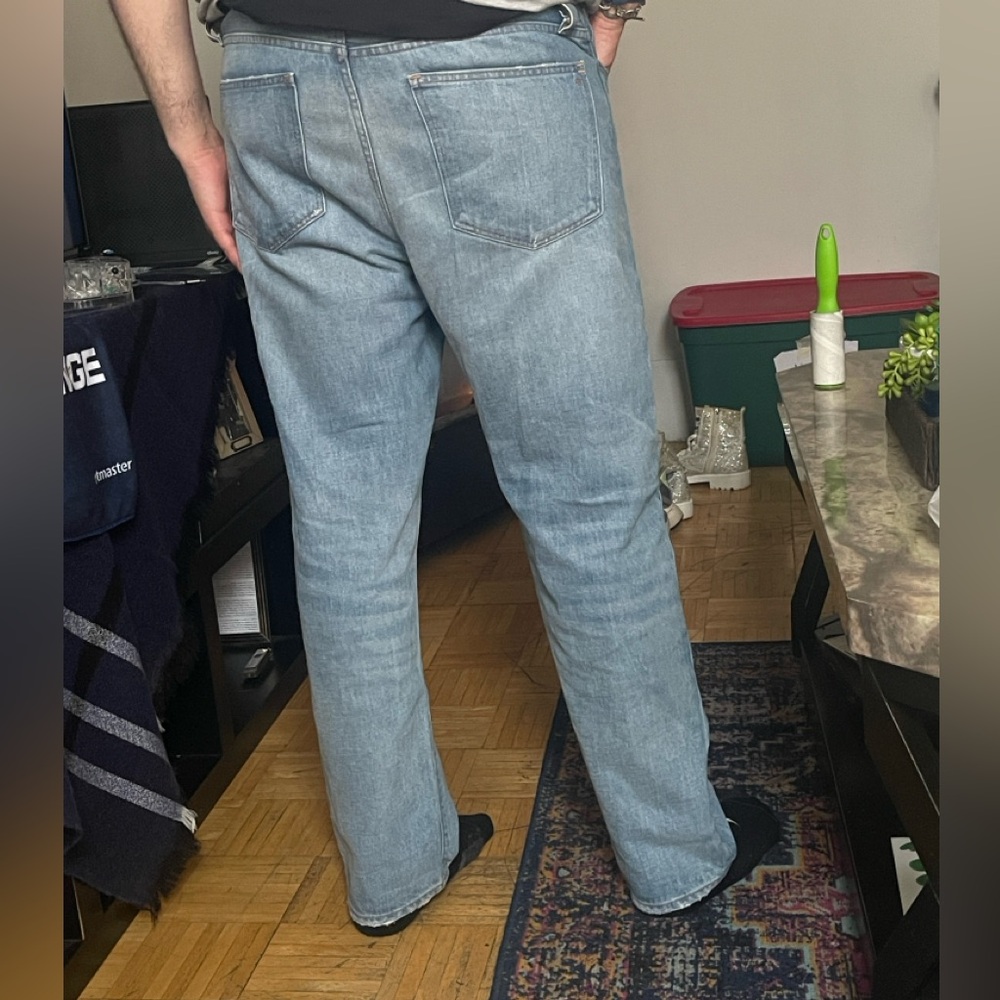 Madewell (34) Men's Light Blue Jeans - Picture 3 of 4